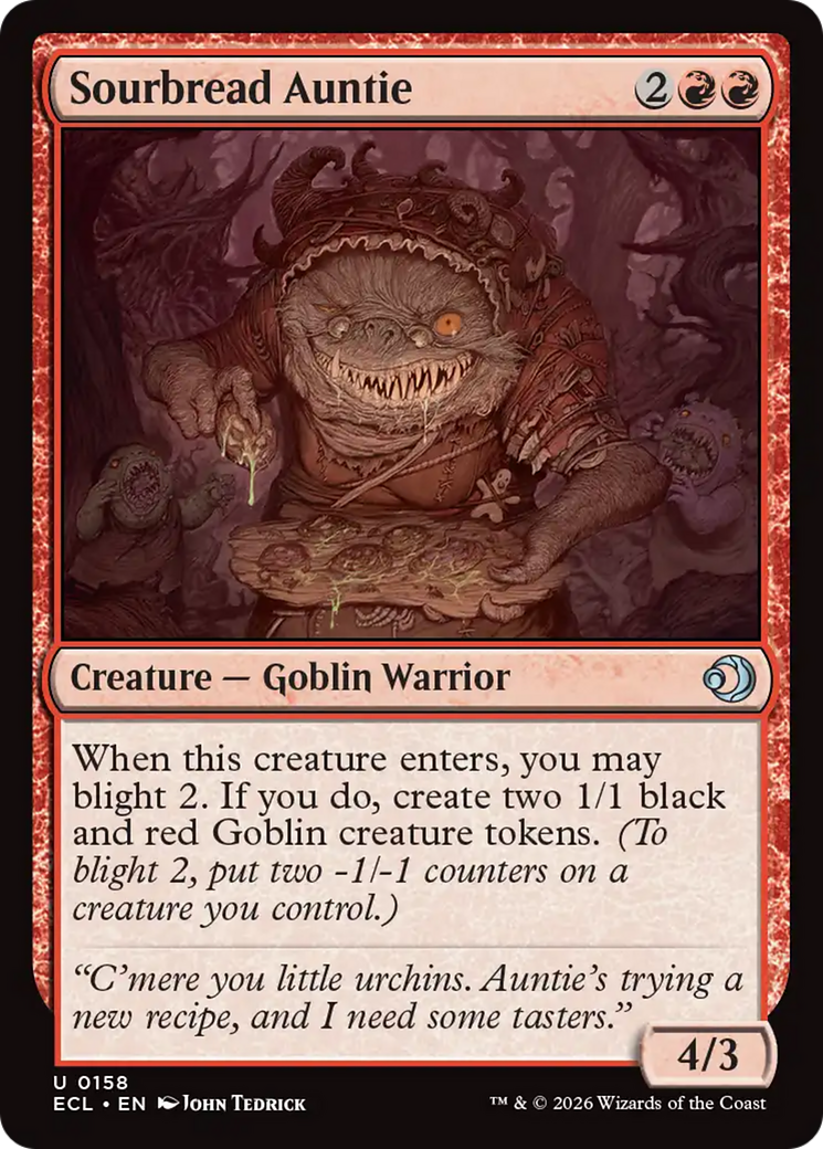 Sourbread Auntie [Lorwyn Eclipsed] | Card Merchant Takapuna