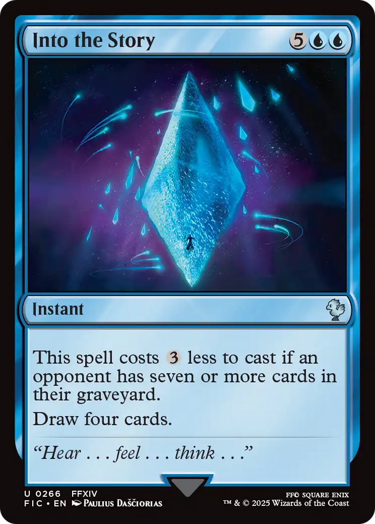 Into the Story [FINAL FANTASY Commander] | Card Merchant Takapuna