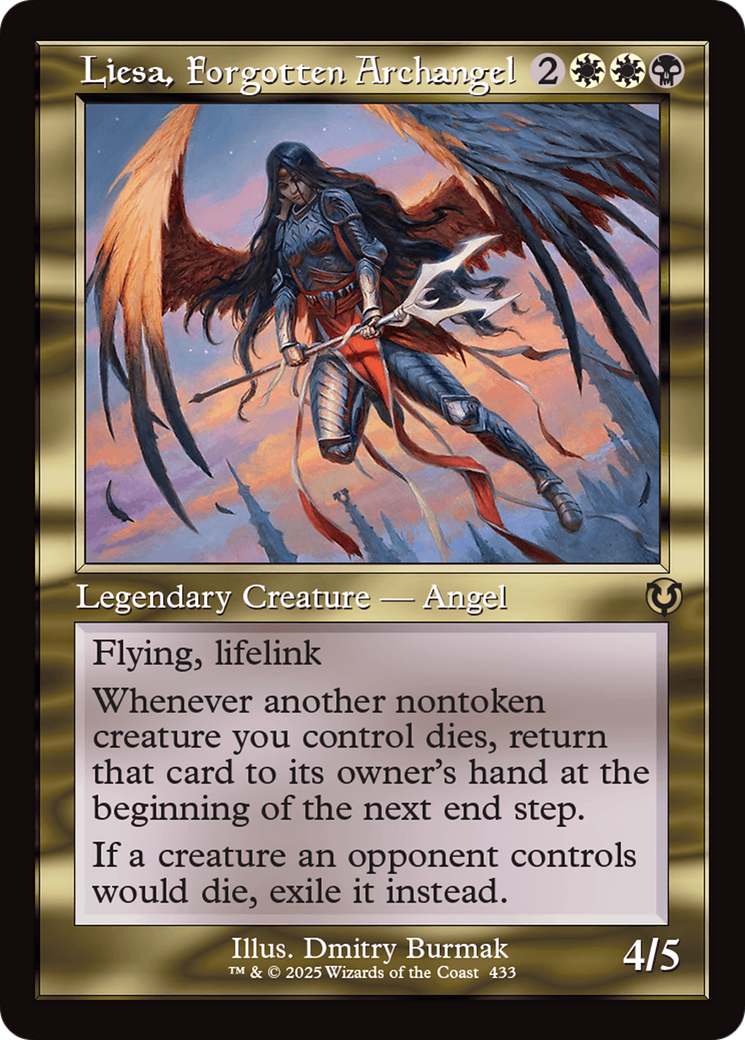 Liesa, Forgotten Archangel (Retro Frame) [Innistrad Remastered] | Card Merchant Takapuna