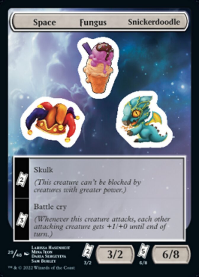 Space Fungus Snickerdoodle [Unfinity Stickers] | Card Merchant Takapuna