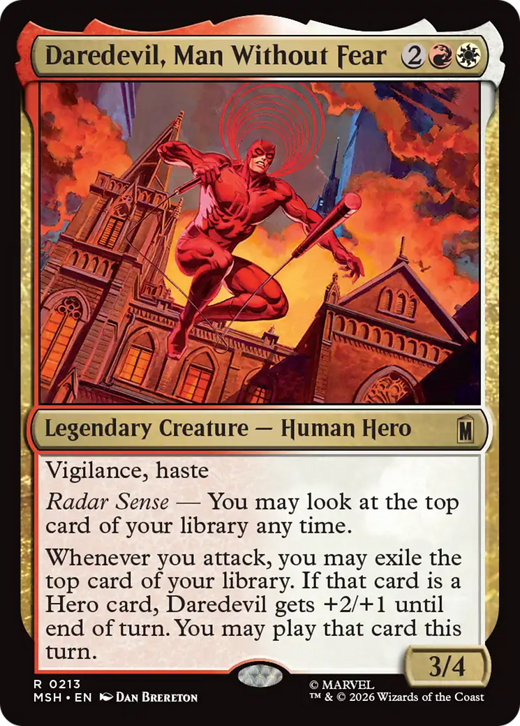 Daredevil, Man Without Fear [Marvel Super Heroes] | Card Merchant Takapuna