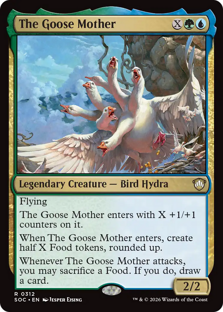 The Goose Mother [Secrets of Strixhaven Commander] | Card Merchant Takapuna