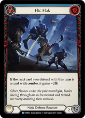 Flic Flak (Blue) [U-WTR094] (Welcome to Rathe Unlimited)  Unlimited Rainbow Foil | Card Merchant Takapuna