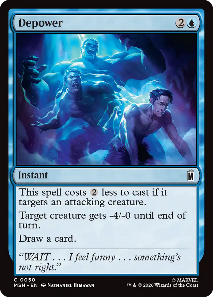 Depower [Marvel Super Heroes] | Card Merchant Takapuna