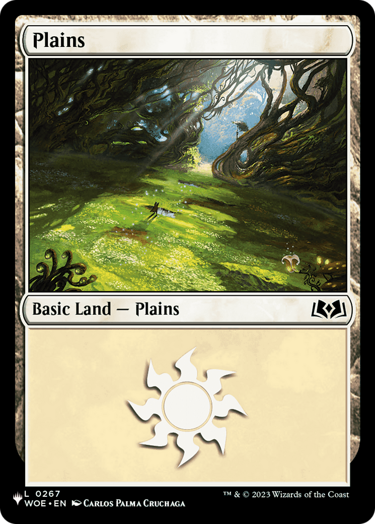 Plains (0267) (WOE) [The List] | Card Merchant Takapuna