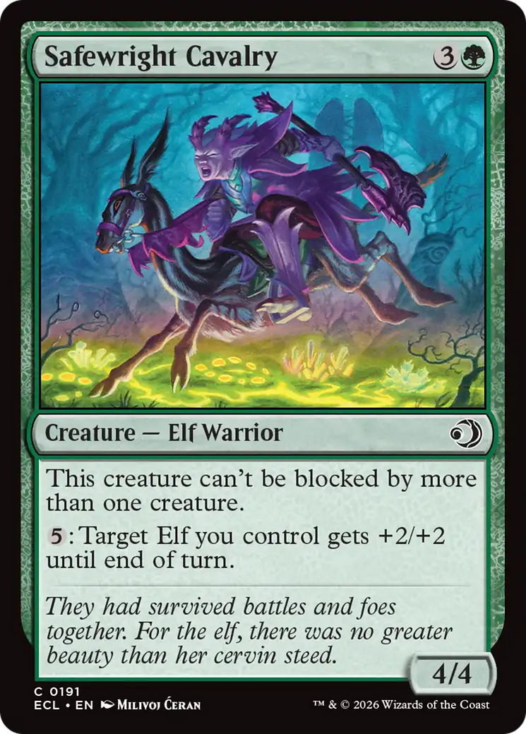 Safewright Cavalry [Lorwyn Eclipsed] | Card Merchant Takapuna