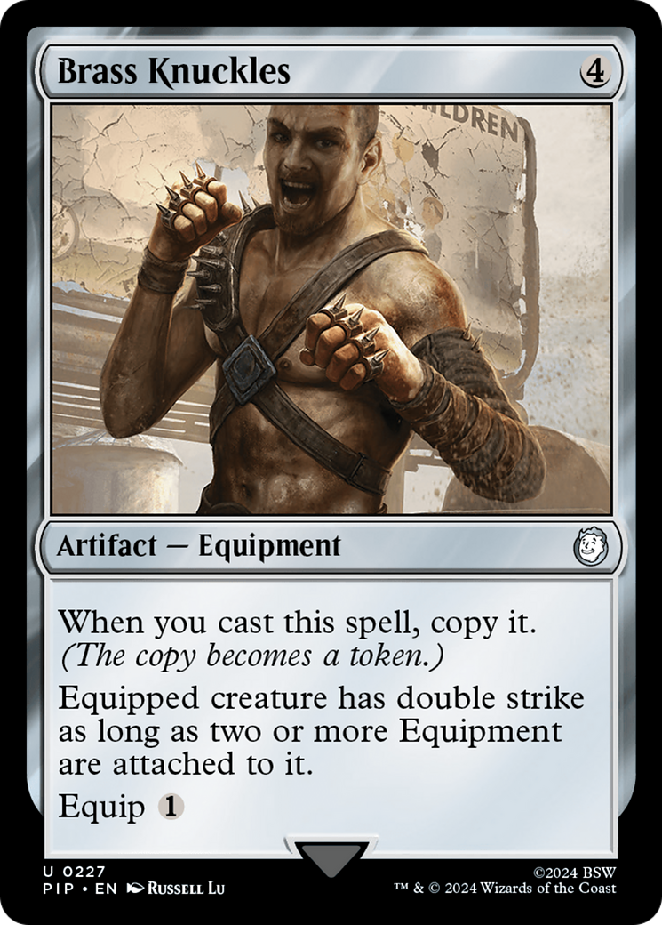Brass Knuckles [Fallout] | Card Merchant Takapuna