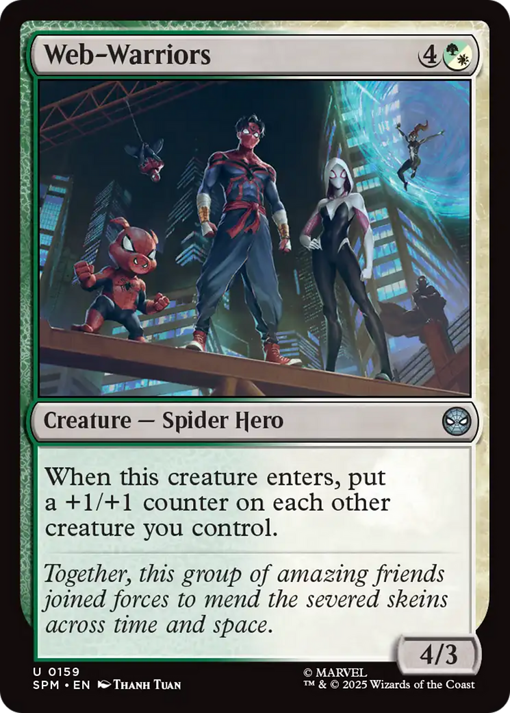 Web-Warriors [Marvel's Spider-Man] | Card Merchant Takapuna