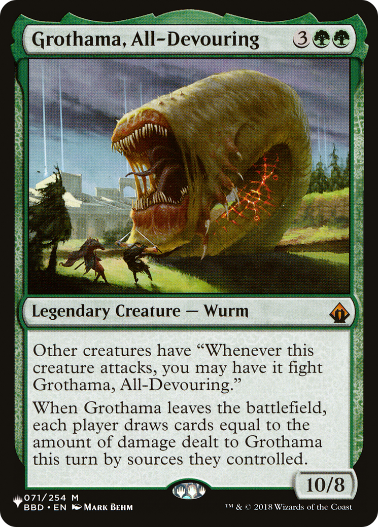 Grothama, All-Devouring [The List] | Card Merchant Takapuna