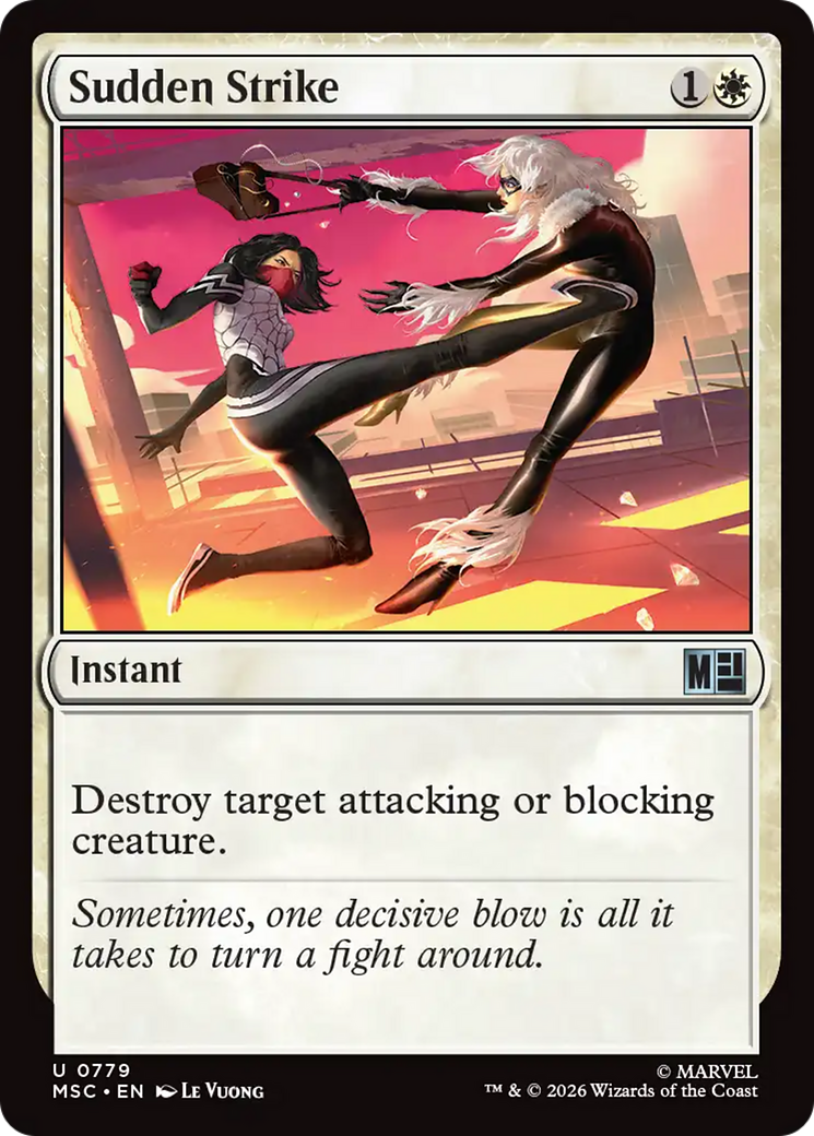 Sudden Strike [Marvel Super Heroes Commander] | Card Merchant Takapuna