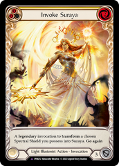 Invoke Suraya // Suraya, Archangel of Knowledge (Marvel) [DYN212] (Dynasty)  Cold Foil | Card Merchant Takapuna