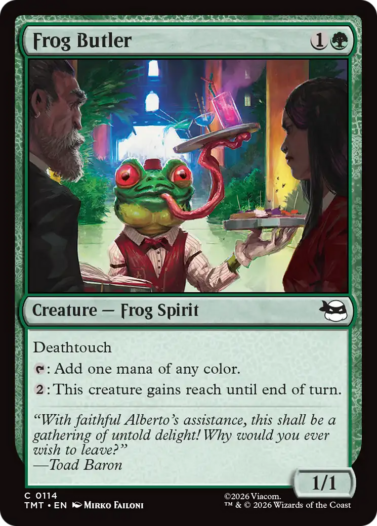 Frog Butler [Teenage Mutant Ninja Turtles] | Card Merchant Takapuna