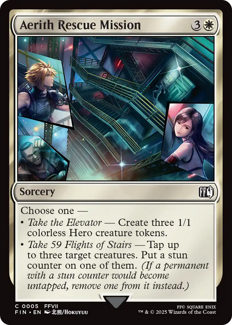 Aerith Rescue Mission [FINAL FANTASY] | Card Merchant Takapuna