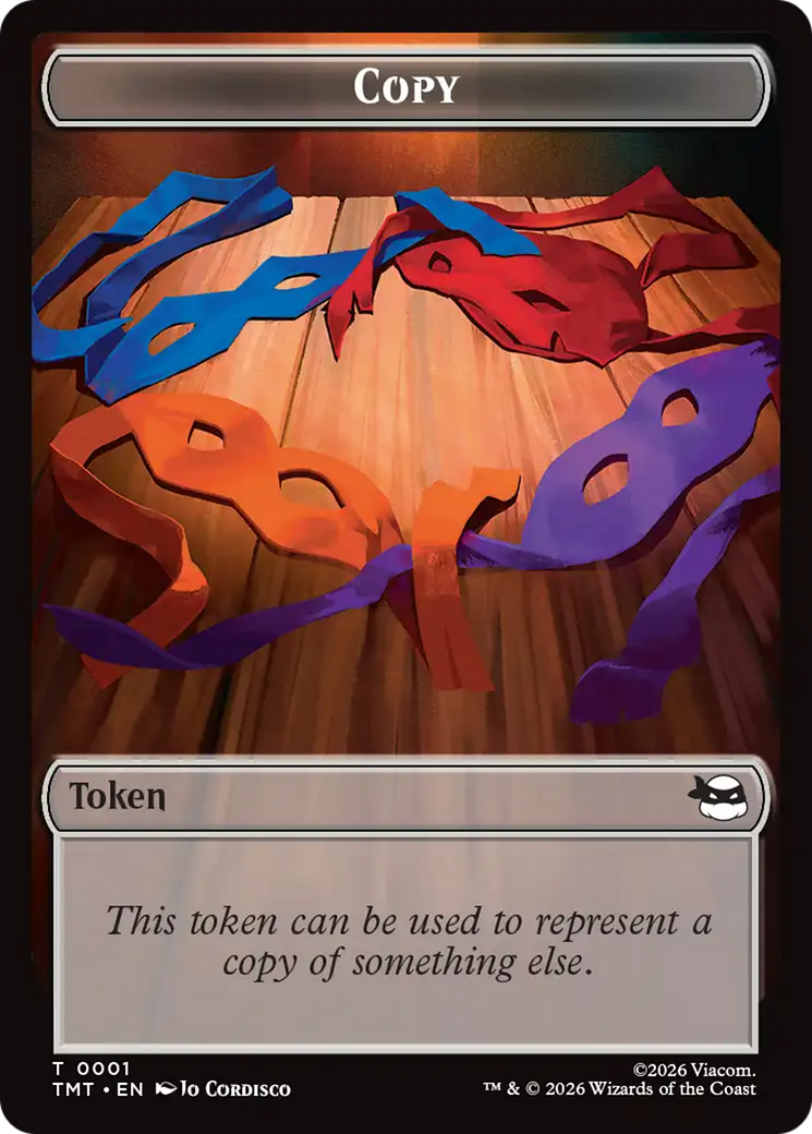 Rat // Copy Double-Sided Token [Teenage Mutant Ninja Turtles Tokens] | Card Merchant Takapuna