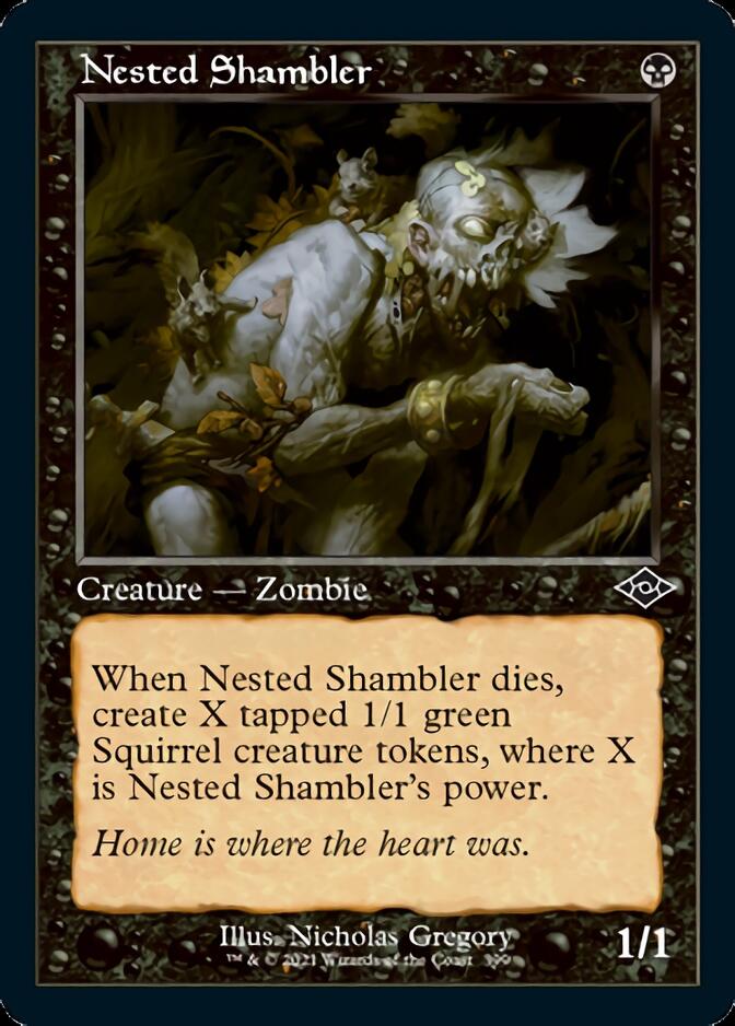 Nested Shambler (Retro Foil Etched) [Modern Horizons 2] | Card Merchant Takapuna