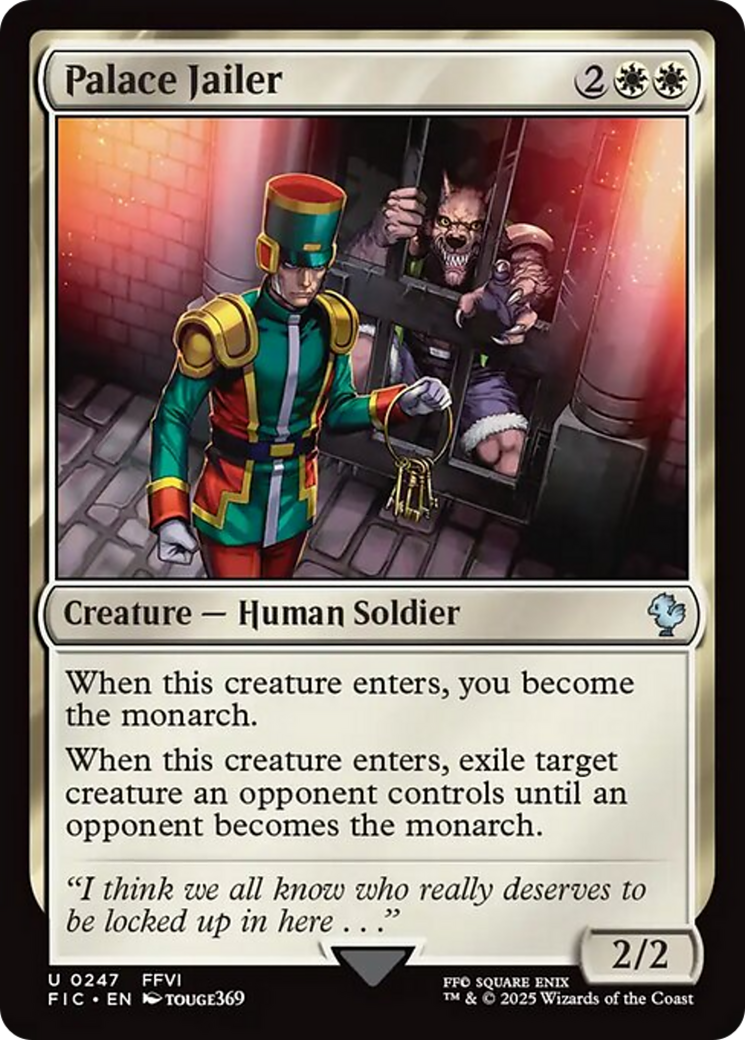 Palace Jailer [FINAL FANTASY Commander] | Card Merchant Takapuna