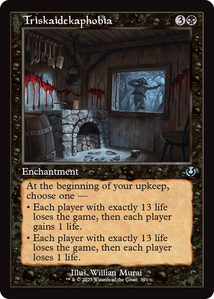 Triskaidekaphobia (Retro Frame) [Innistrad Remastered] | Card Merchant Takapuna