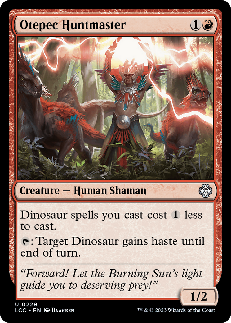 Otepec Huntmaster [The Lost Caverns of Ixalan Commander] | Card Merchant Takapuna