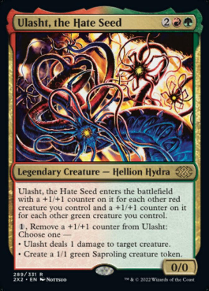 Ulasht, the Hate Seed [Double Masters 2022] | Card Merchant Takapuna