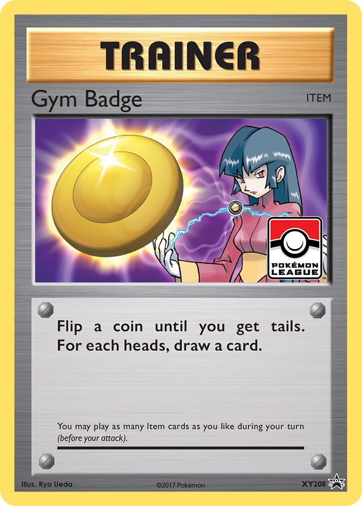 Gym Badge (XY208) (Sabrina) [XY: Black Star Promos] | Card Merchant Takapuna