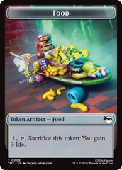 Robot // Food Double-Sided Token [Teenage Mutant Ninja Turtles Tokens] | Card Merchant Takapuna