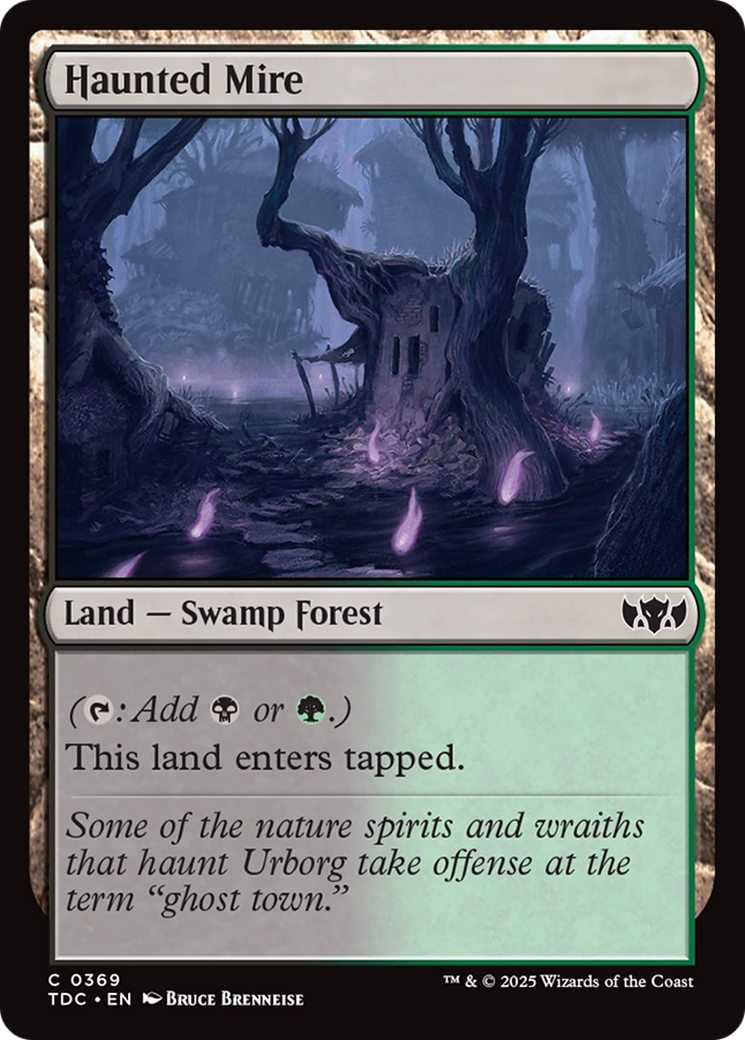 Haunted Mire [Tarkir: Dragonstorm Commander] | Card Merchant Takapuna