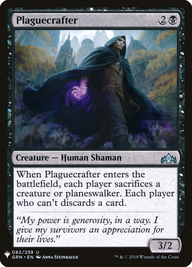 Plaguecrafter [Mystery Booster] | Card Merchant Takapuna