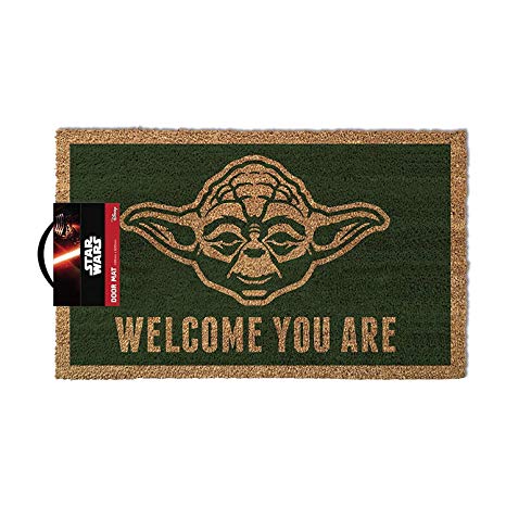 Stars Wars: Welcome You Are Yoda Doormat | Card Merchant Takapuna
