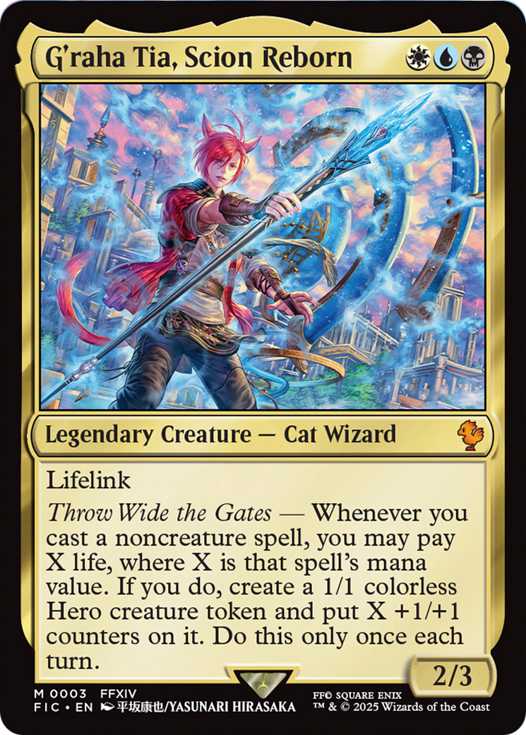 G'raha Tia, Scion Reborn [FINAL FANTASY Commander] | Card Merchant Takapuna