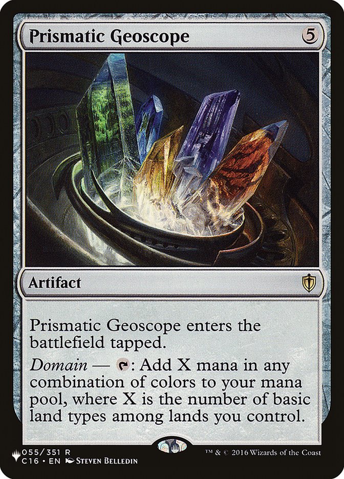 Prismatic Geoscope [The List] | Card Merchant Takapuna