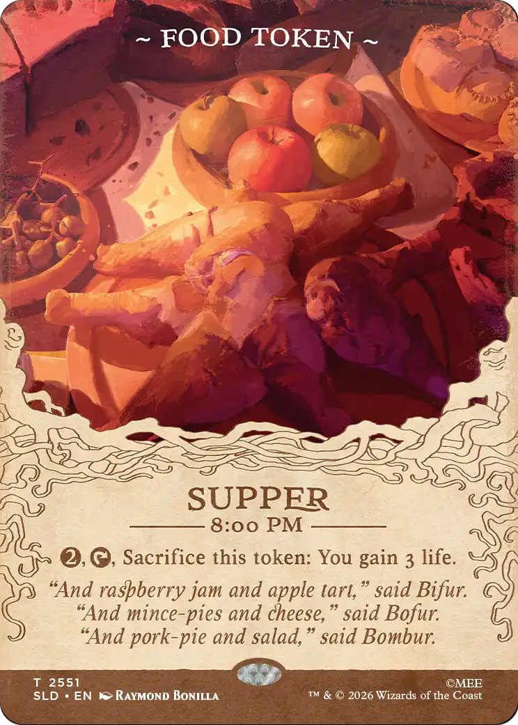 Food Token (2551) [Secret Lair Drop Series] | Card Merchant Takapuna