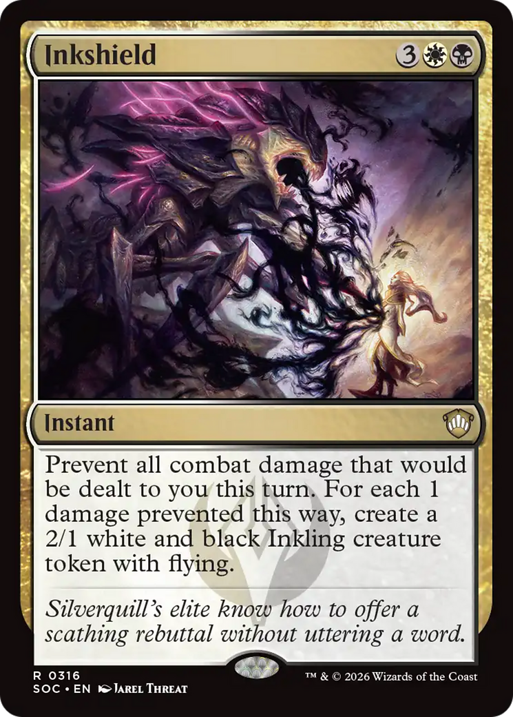Inkshield [Secrets of Strixhaven Commander] | Card Merchant Takapuna