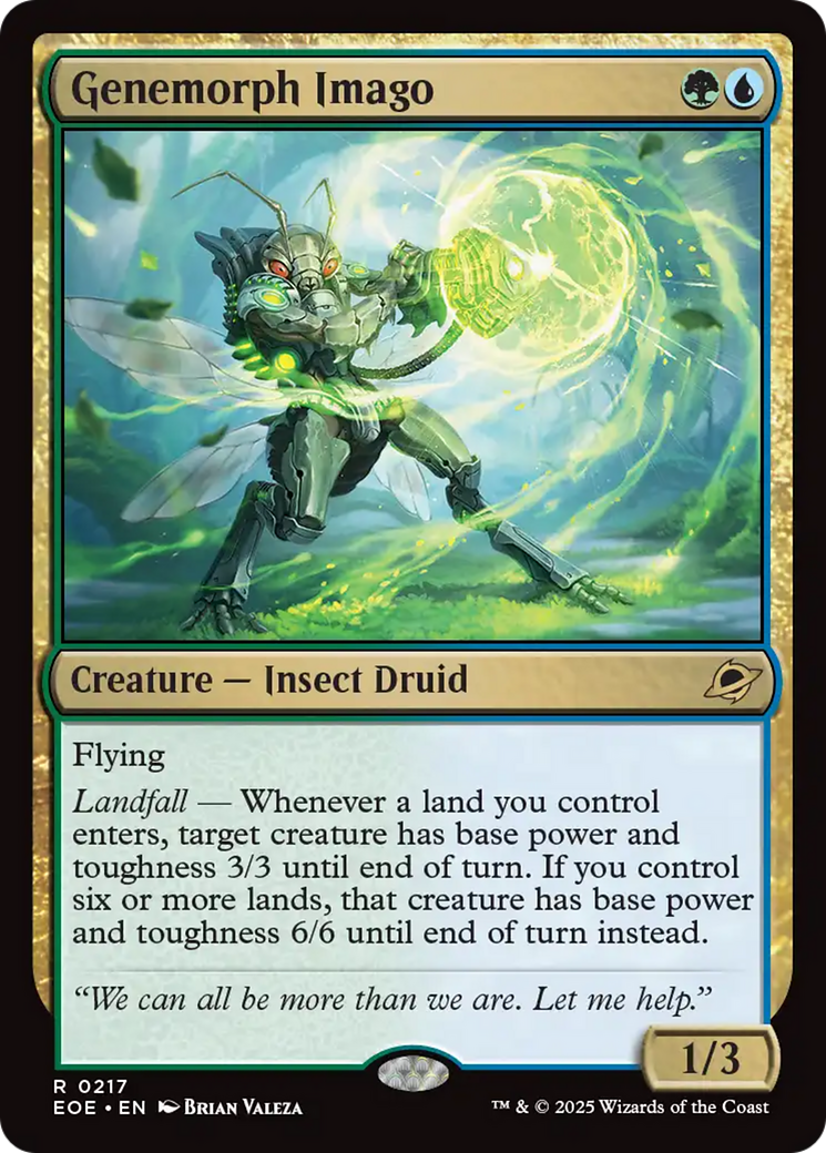 Genemorph Imago [Edge of Eternities] | Card Merchant Takapuna