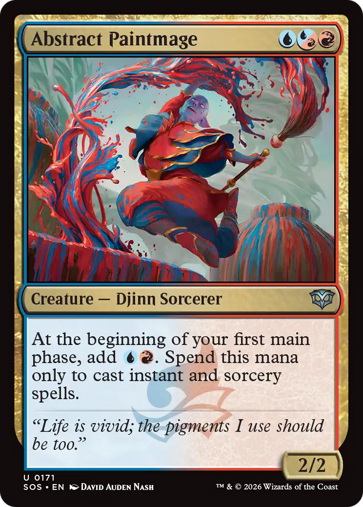 Abstract Paintmage [Secrets of Strixhaven] | Card Merchant Takapuna