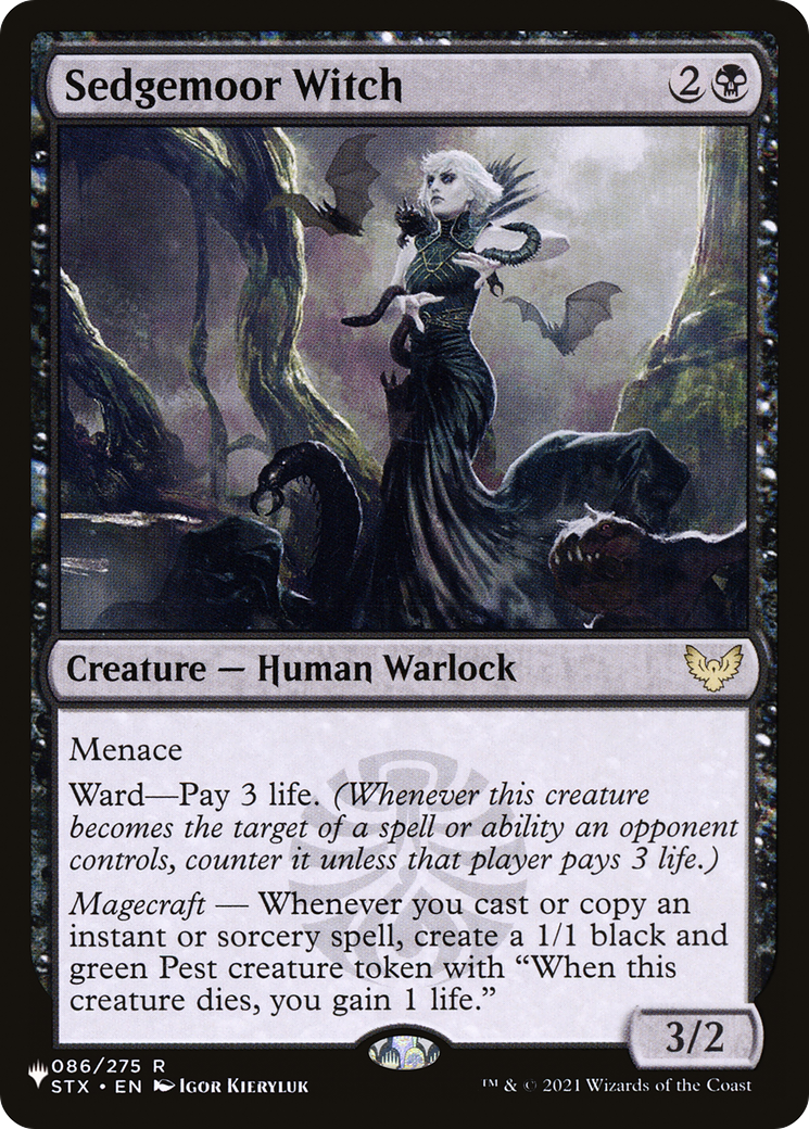 Sedgemoor Witch [The List] | Card Merchant Takapuna