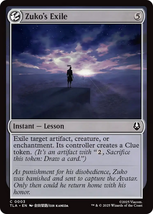 Zuko's Exile [Avatar: The Last Airbender]