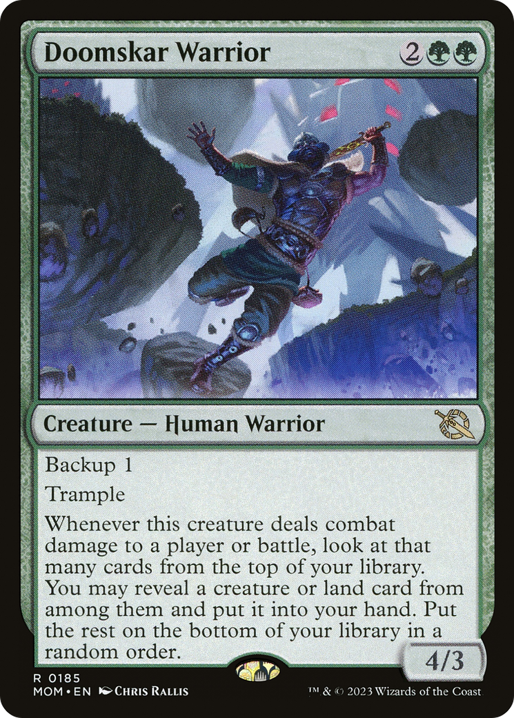 Doomskar Warrior [March of the Machine] | Card Merchant Takapuna