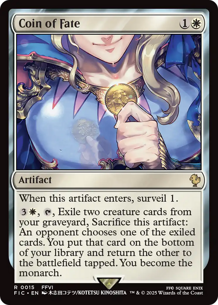 Coin of Fate [FINAL FANTASY Commander] | Card Merchant Takapuna