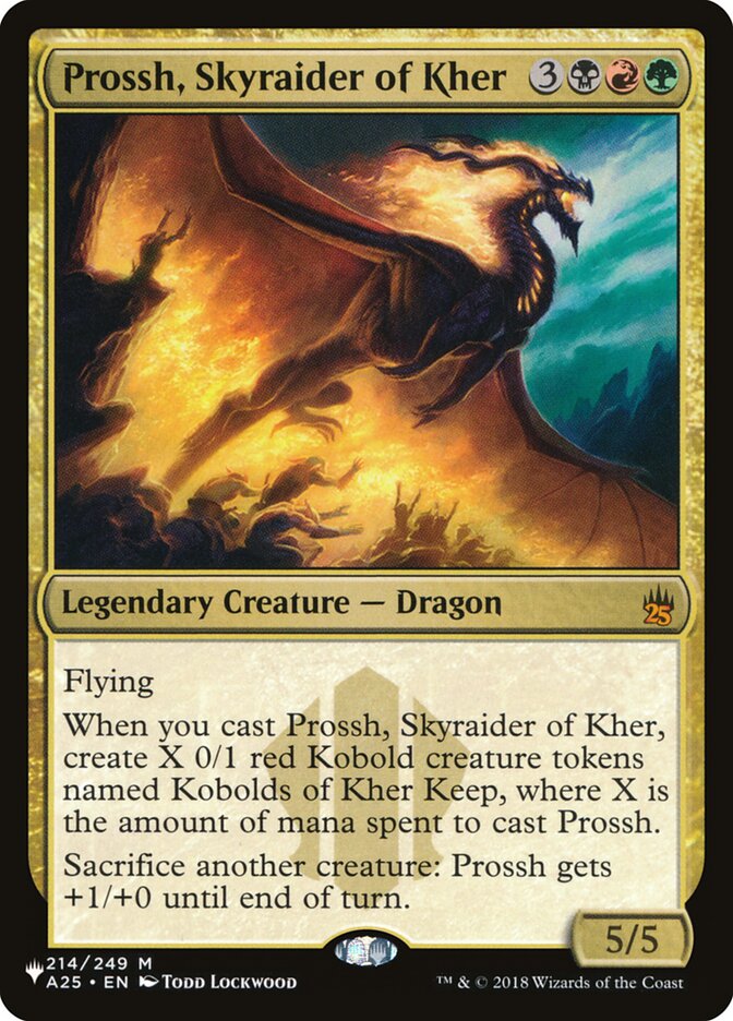 Prossh, Skyraider of Kher [The List] | Card Merchant Takapuna