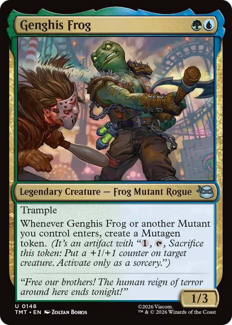 Genghis Frog [Teenage Mutant Ninja Turtles] | Card Merchant Takapuna