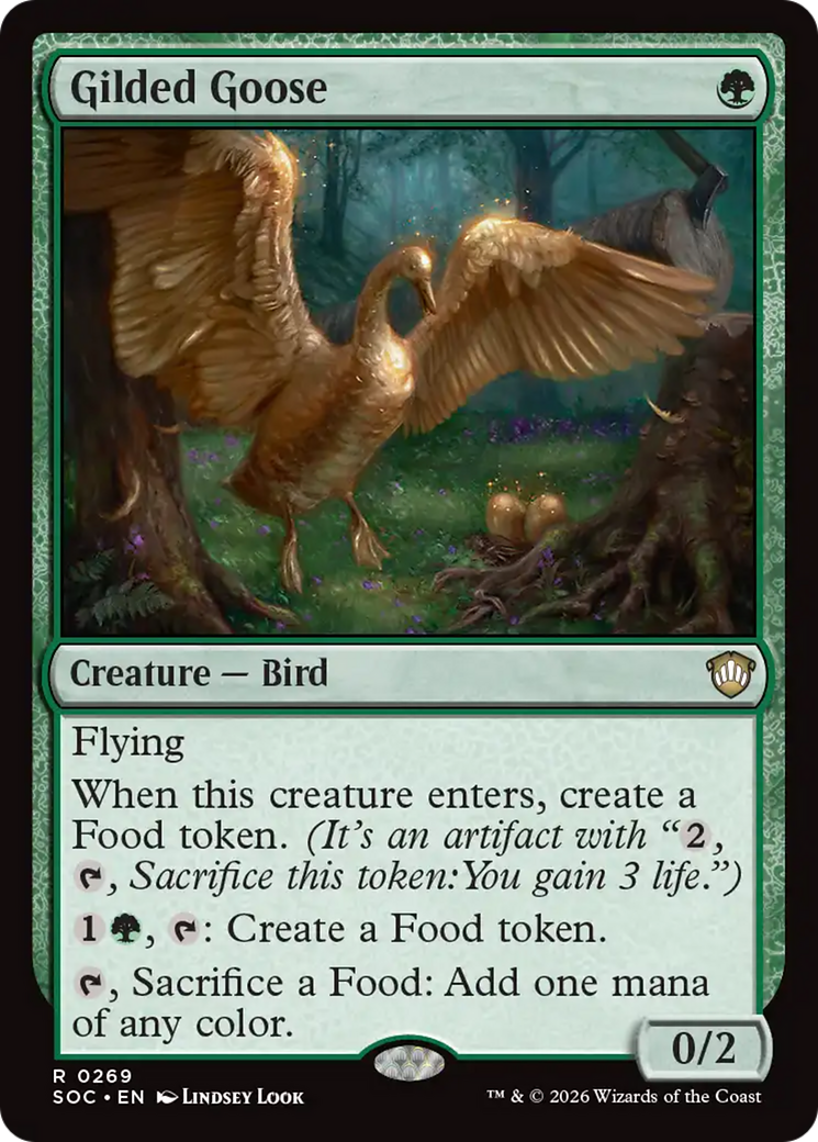 Gilded Goose [Secrets of Strixhaven Commander] | Card Merchant Takapuna