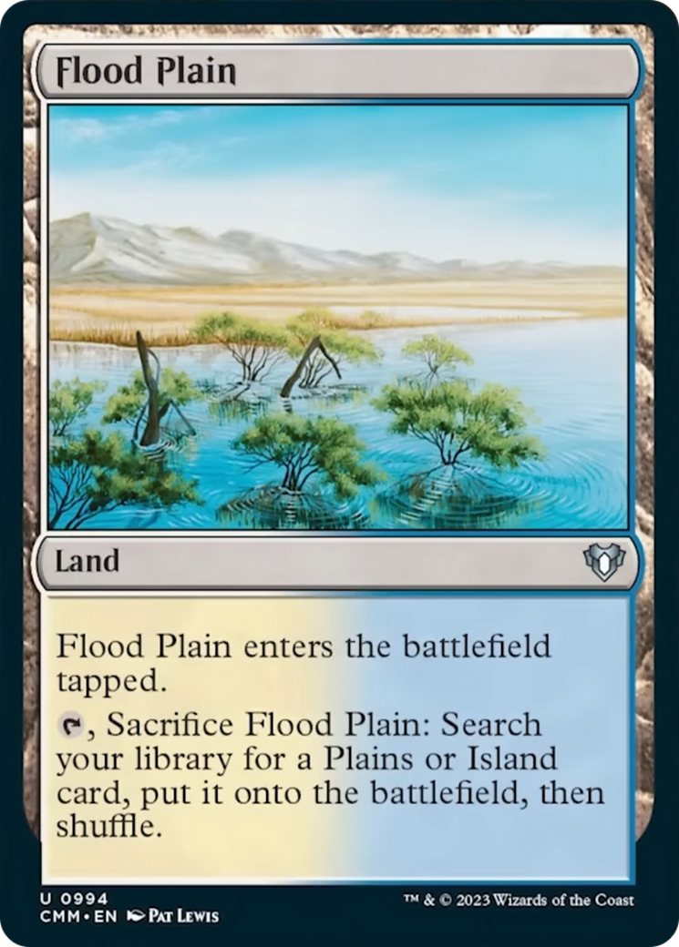 Flood Plain [Commander Masters] | Card Merchant Takapuna