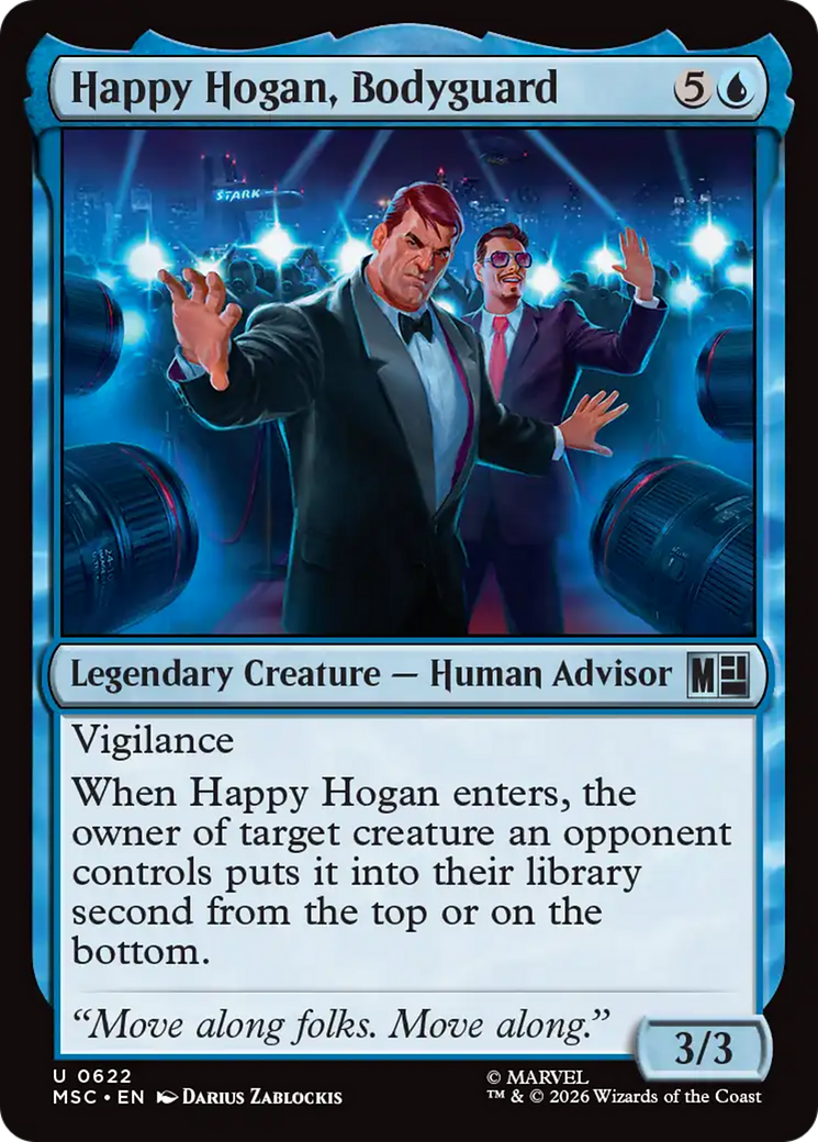 Happy Hogan, Bodyguard [Marvel Super Heroes Commander] | Card Merchant Takapuna