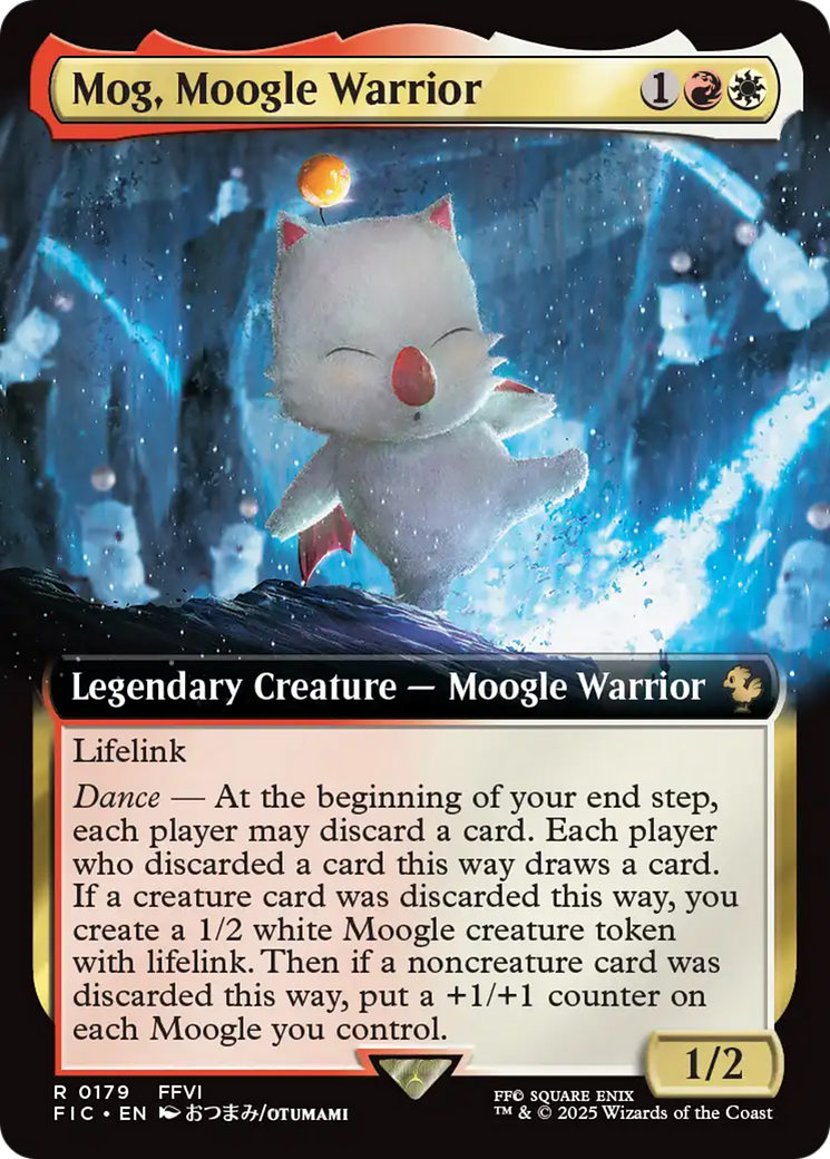 Mog, Moogle Warrior (Extended Art) [FINAL FANTASY Commander] | Card Merchant Takapuna