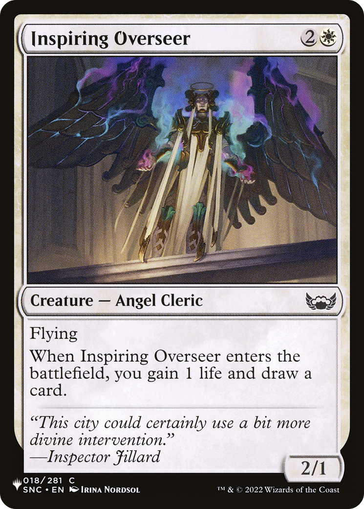 Inspiring Overseer [The List] | Card Merchant Takapuna