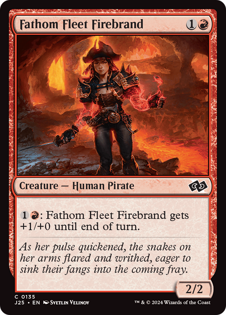 Fathom Fleet Firebrand [Foundations Jumpstart] | Card Merchant Takapuna
