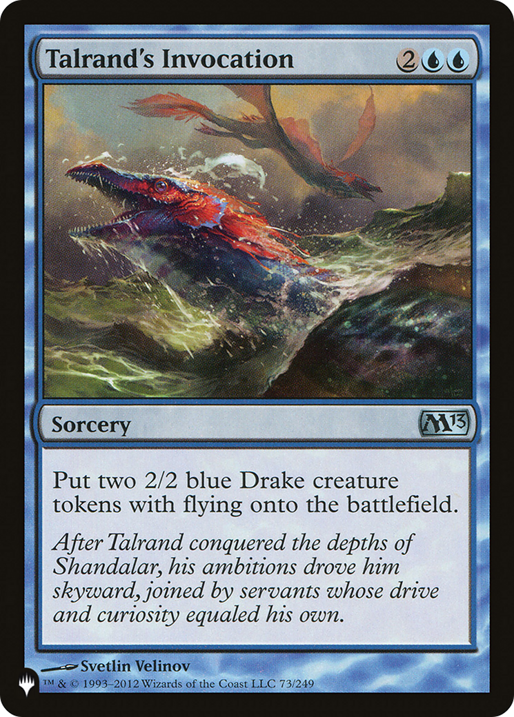 Talrand's Invocation [The List] | Card Merchant Takapuna