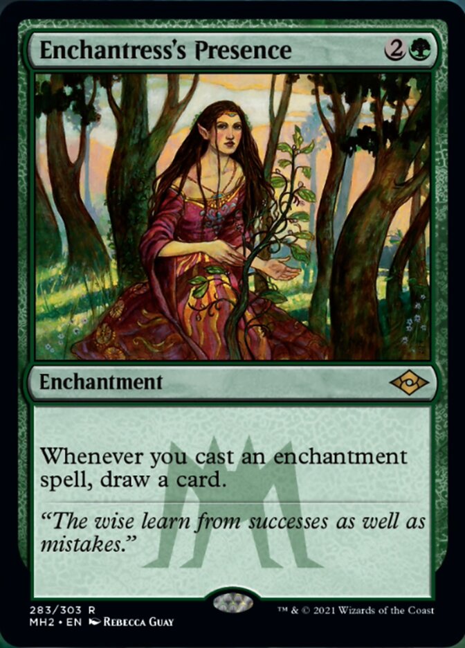 Enchantress's Presence (Foil Etched) [Modern Horizons 2] | Card Merchant Takapuna