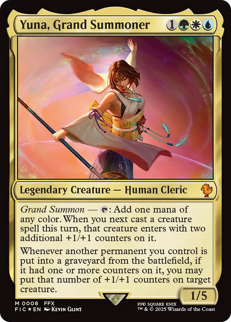 Yuna, Grand Summoner [FINAL FANTASY Commander] | Card Merchant Takapuna
