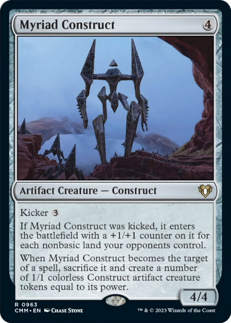 Myriad Construct [Commander Masters] | Card Merchant Takapuna